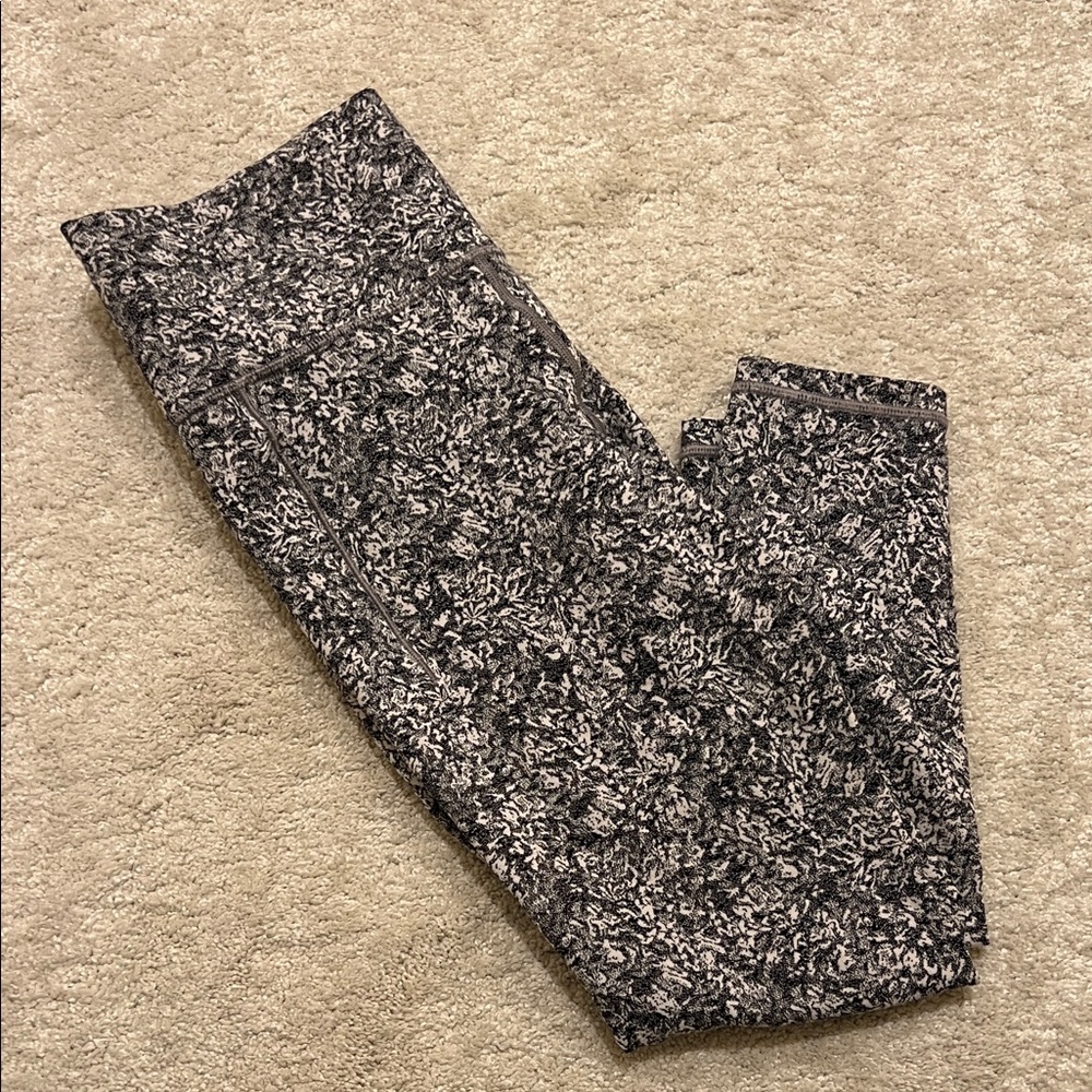Athleta Monochrome Textured Leggings